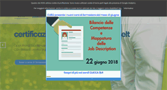 Desktop Screenshot of cuboconsulenza.com